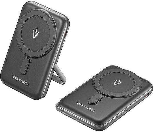 Vention FHNB0 MagSafe Power Bank 10000mAh 20W με Θύρα USB-C Power Delivery Μαύρο