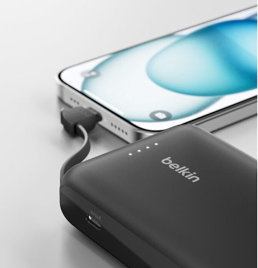 Belkin BoostCharge Power Bank 10000mAh 20W with USB-C Port Black