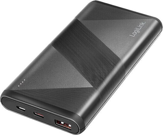 LogiLink Power Bank 10000mAh Power Delivery Μαύρο