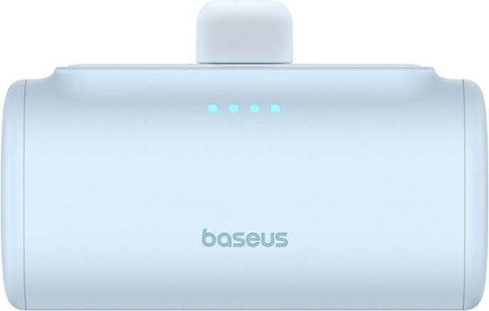 Baseus Compact Lightning Edition Power Bank 5000mAh 20W με Θύρα USB-C Μπλε
