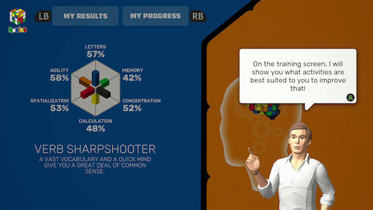 Professor Rubik's Brain Fitness (Code In A Box) Switch Game
