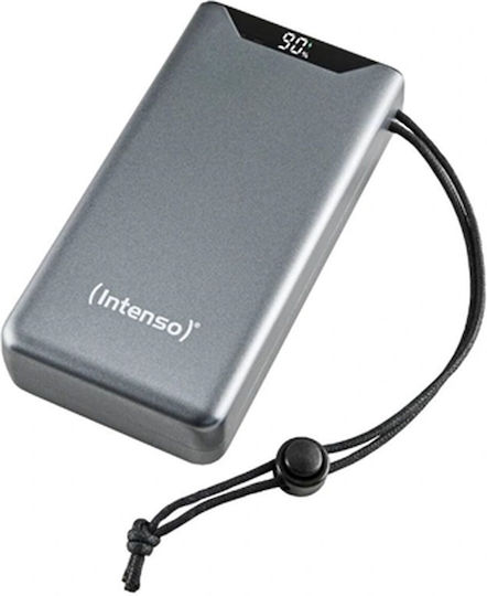 Intenso F20000 Power Bank 20000mAh με Θύρα USB-A και Θύρα USB-C Power Delivery / Quick Charge Γκρι