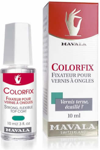 Mavala Switzerland Colorfix Deckschicht für normale Nagellacke 10ml
