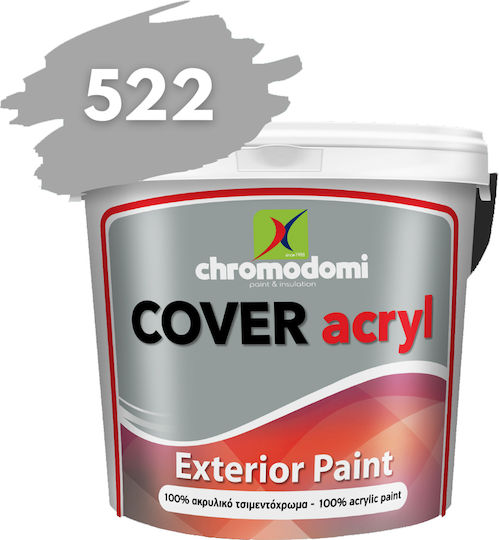 CHromodomi Cover Acryl Боя за бетон Акрил Сива светлина 750мл