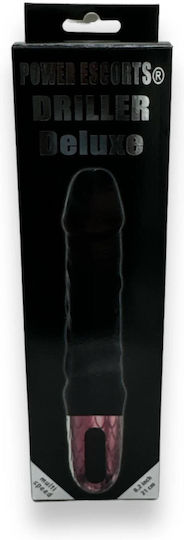Power Escorts Realistisch Vibrator 21cm Schwarz