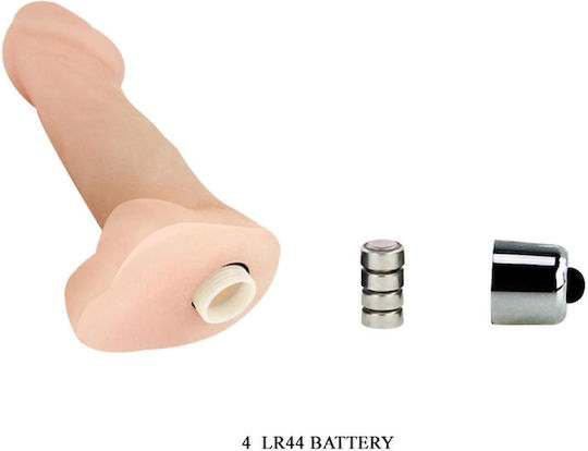 Pleasure Realistic Vibrator Flesh