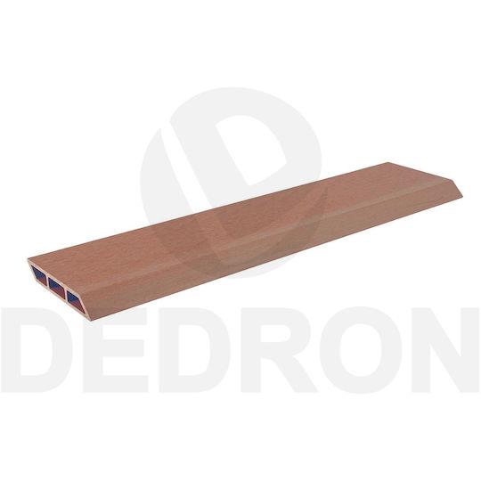 Dedron Garduri Deck de Grădină Cafeaua Sideways din Magazin online WPC 360x12x2buc 1buc Brown
