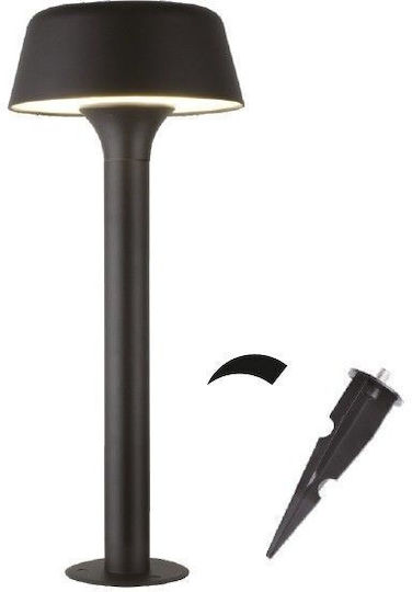 Adeleq Solarleuchte Boden 1.8W 100lm Natürliches Weiß 4000K mit Fotokontakt IP44 40cmx19.5cmcm