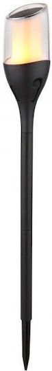 Globo Lighting Spiked Solar Light Torch 0.2W with Warm White Light 1600K IP44