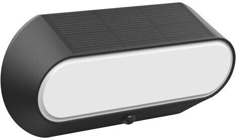 Eurolamp Wall Mounted Solar Light 5W 500lm Natural White 4000K with Motion Sensor IP55