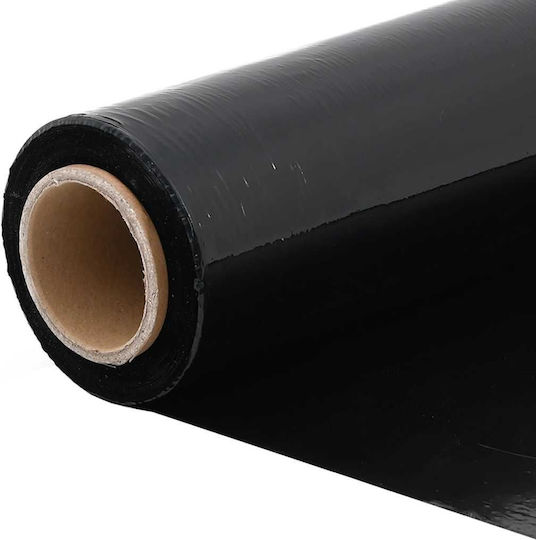 Vidaxl Stretch Film 2 Τεμάχια Μαύρο 20 Μm 50 Cm X 300 M