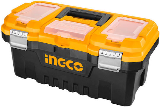 Ingco Geantă pentru scule Plastic cu tabacheră Dimensiuni: L43.6xA22xÎ20.5cm