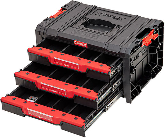 Qbrick Pro PRO Drawer 3 Hand Tool Case Plastic Dimensions: W45xD31xH24.4cm