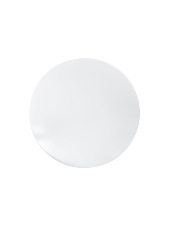 GloboStar Outdoor Ceiling Flush Mount with Integrated LED in White Color 61005