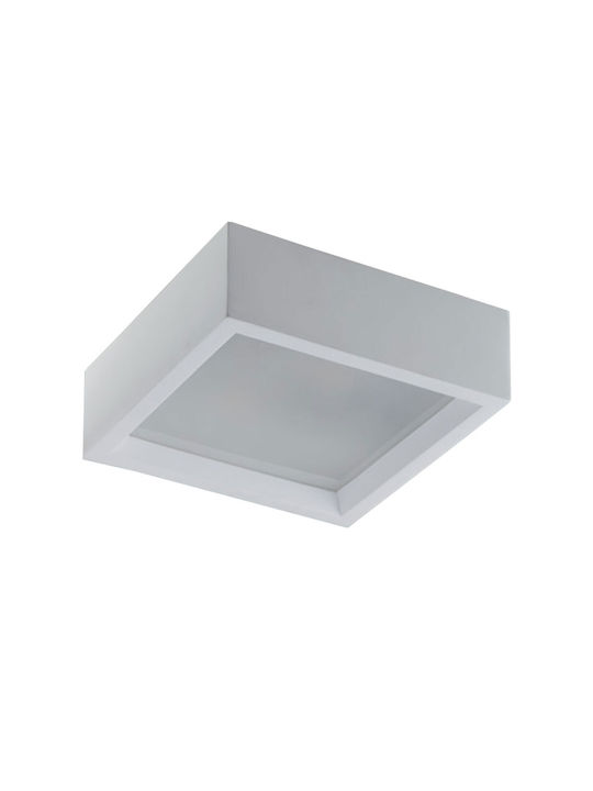 Fan Europe Gabriel Outdoor Ceiling Lamp E27 in White Color