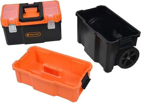 Tactix Geantă pentru scule Plastic Dimensiuni: L49xA29.7xÎ64cm