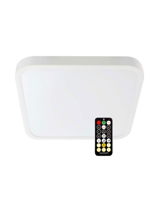 V-TAC Outdoor Ceiling Flush Mount with Integrated LED in White Color 76661