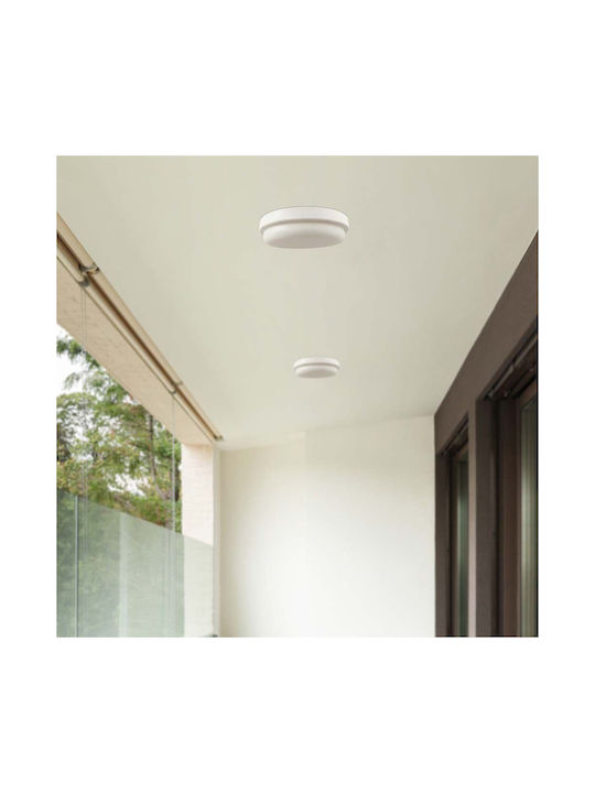 V-TAC Deckenleuchte für den Außenbereich mit integriertem LED in Weiß Farbe 10197