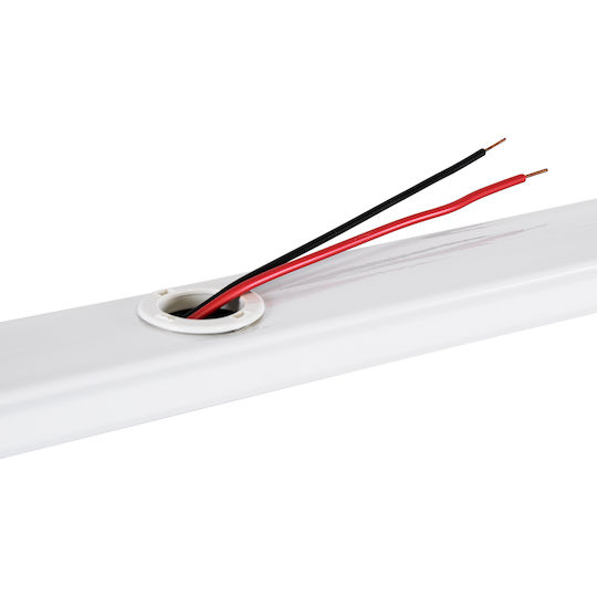 GloboStar Lighting Batten Tubato with 1 Slot for LED Lamp T8 150cm
