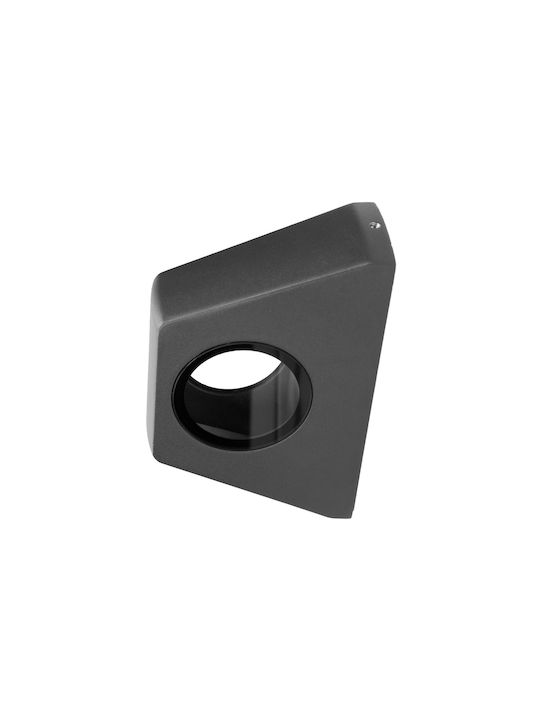 Orno Outdoor Ceiling Spot with Integrated LED in Black Color AD-OP-6192L4