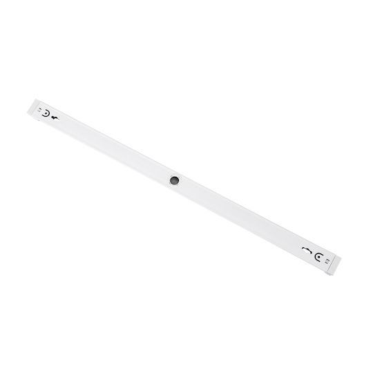 GloboStar Lighting Batten Tubato with 1 Slot for LED Lamp T8 60cm