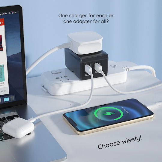 Techsuit Steckdosenadapter zu Universal