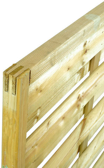 Showood Holz Gartentor in Beige Farbe 1.8x1m