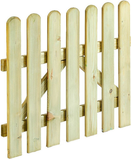 Showood Ξύλινος Φράχτης σε Μπεζ Χρώμα 80cm x 1.8m