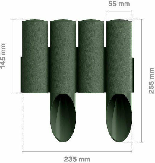Cellfast Plastic Garden Hedge In Green Colour 4 Pieces
