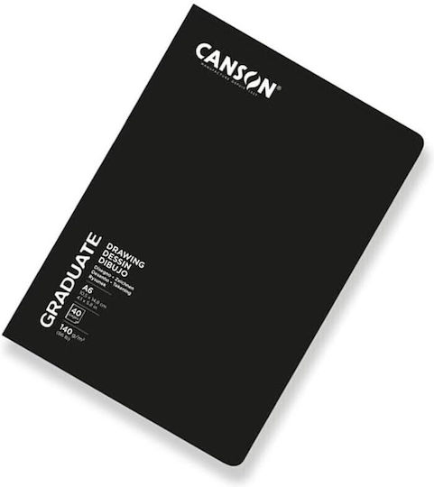 Canson Μπλοκ Σχεδίου Sketchbook A6 10x15cm