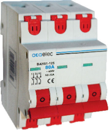 Aca Dreipolig Allgemeine Verwendung Schienenumschalter 400V 80A
