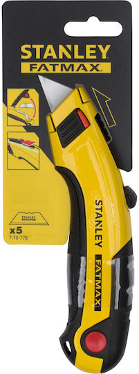 Stanley Κοπίδι Φαλτσέτα FatMax Ασφαλείας με Πλαστικό Σώμα και Πλάτος Λάμας 9mm
