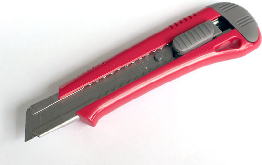 KDS Folding Knife with Blade Width 18mm Red