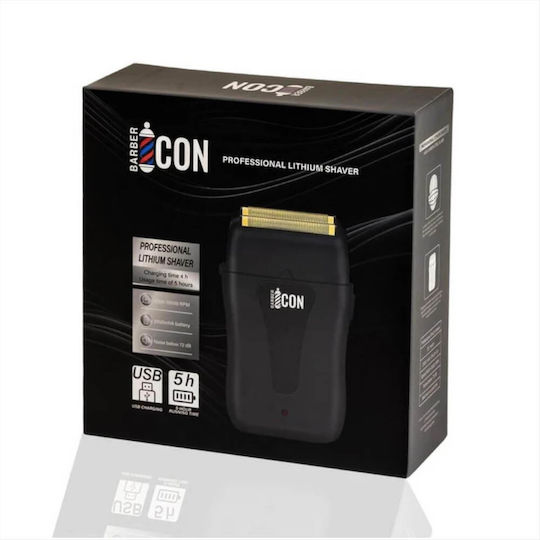 Barber Icon 00514-B Foil Ξυριστική Μηχανή Προσώπου Επαναφορτιζόμενη