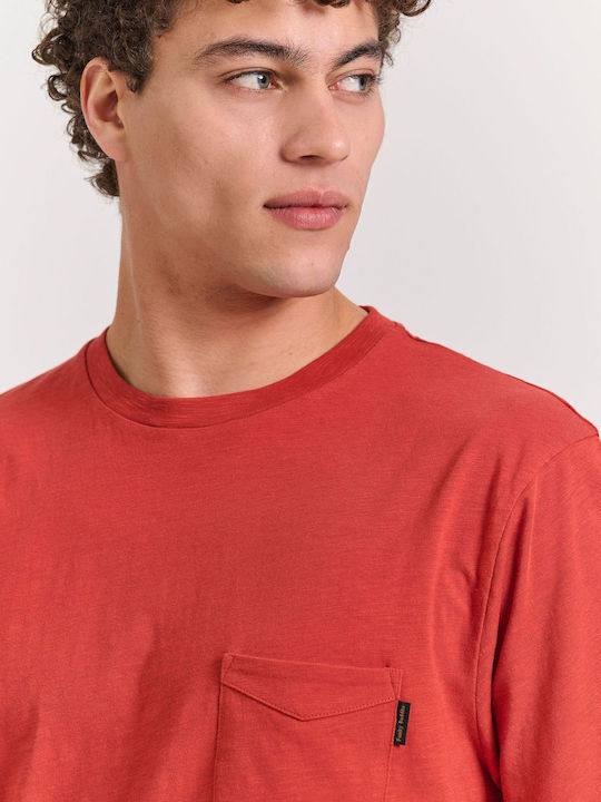 T-shirt Καφέ