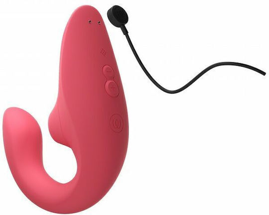 Womanizer Sauger Vagina mit Vibration Rosa 1Stück
