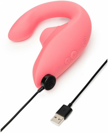 Womanizer Sauger Vagina mit Vibration Rosa 1Stück