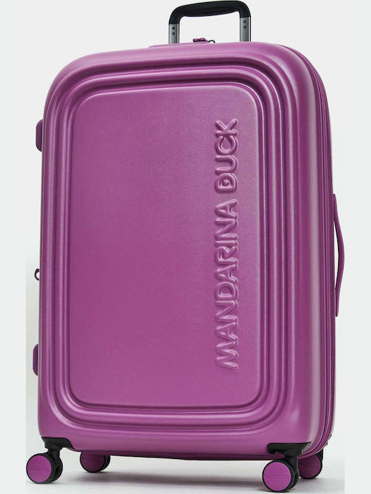Mandarina Duck Logoduck Μεγάλη Μωβ Mandarina Duck Logoduck Μεγάλη Μωβ