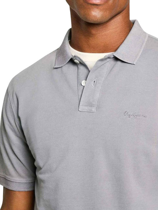 New Oliver Polo T-shirt Γκρι