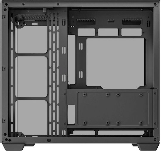 Deepcool CG530 Gaming Midi Tower Κουτί Υπολογιστή με Πλαϊνό Παράθυρο Μαύρο