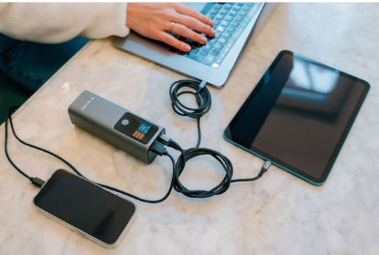 Verbatim Geflochtenes USB 2.0 Kabel USB-C männlich - USB-C 60W PD Schwarz 1.2m 31845