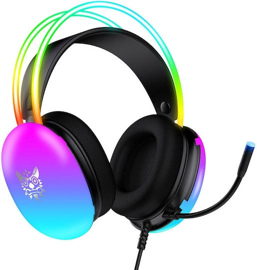 Onikuma X25 Over Ear Gaming Headset με σύνδεση 3.5mm / USB