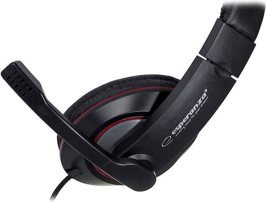 Esperanza Sonata Over Ear Gaming Headset με σύνδεση 2x3.5mm