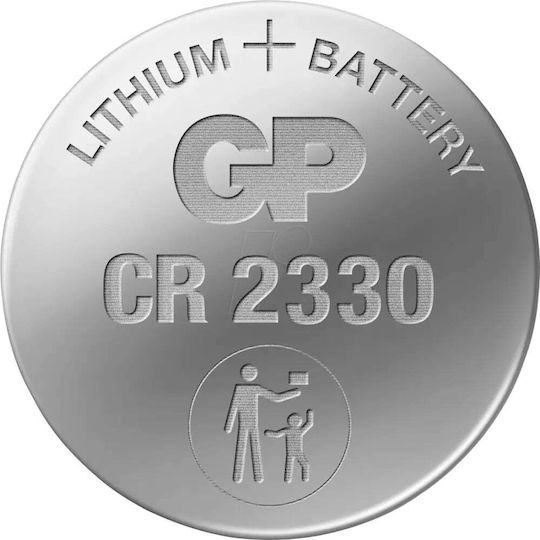 GP Batteries Μπαταρία Λιθίου Ρολογιών CR2330 3V 1τμχ