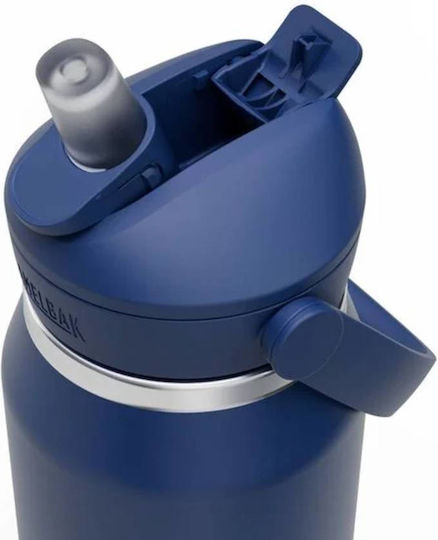 Camelbak Μπουκάλι Θερμός Ανοξείδωτο BPA Free 1lt Navy με Καλαμάκι