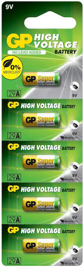 GP Batteries High Voltage Алкални Батерии 29A 9V 5бр