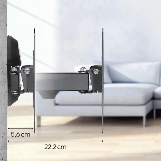 HAMA 00220821 Βάση Τηλεόρασης Τοίχου έως 48" και 20kg