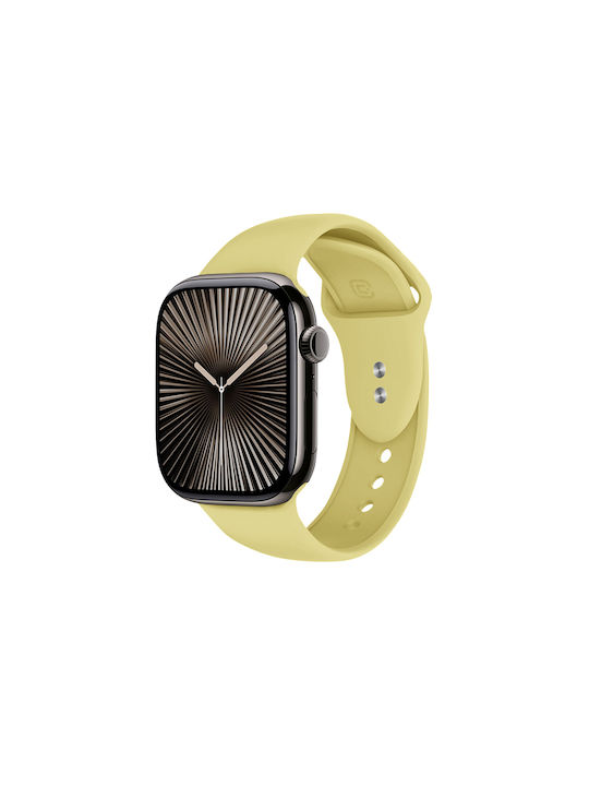 Crong Liquid Strap Apple Watch 38 40 41 42mm Straw