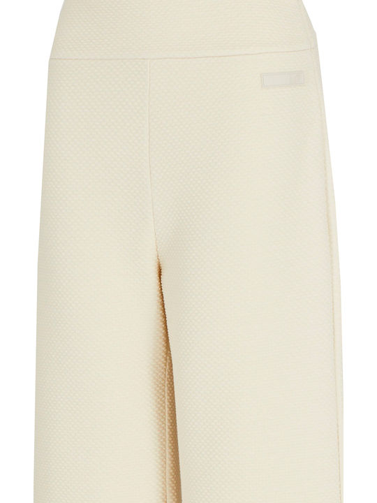 Damen Stoff Hose Cream