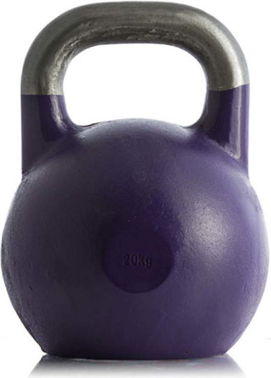 AMILA Kettlebell Винил 20кг Лилав